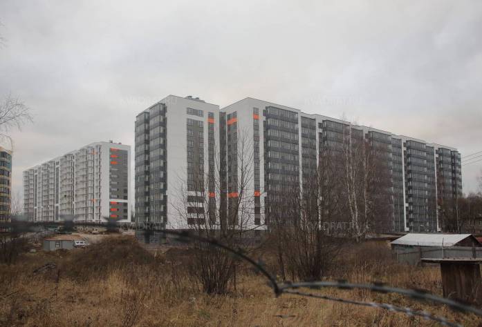 Строительство ЖК «Павловский» (январь 2016)